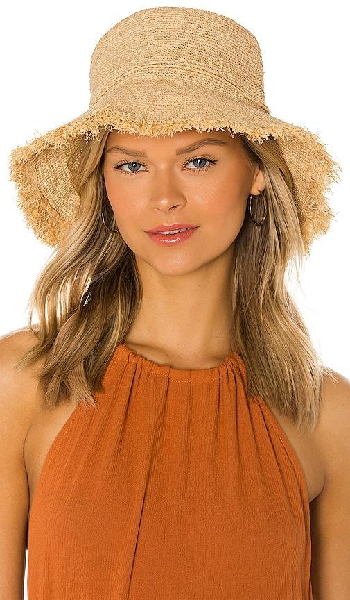 Packable Raffia Bucket Hat Product Image