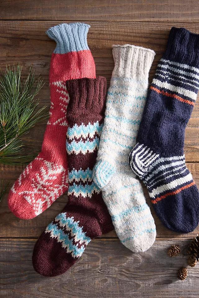 Sherpa Wool + Fleece Socks Product Image