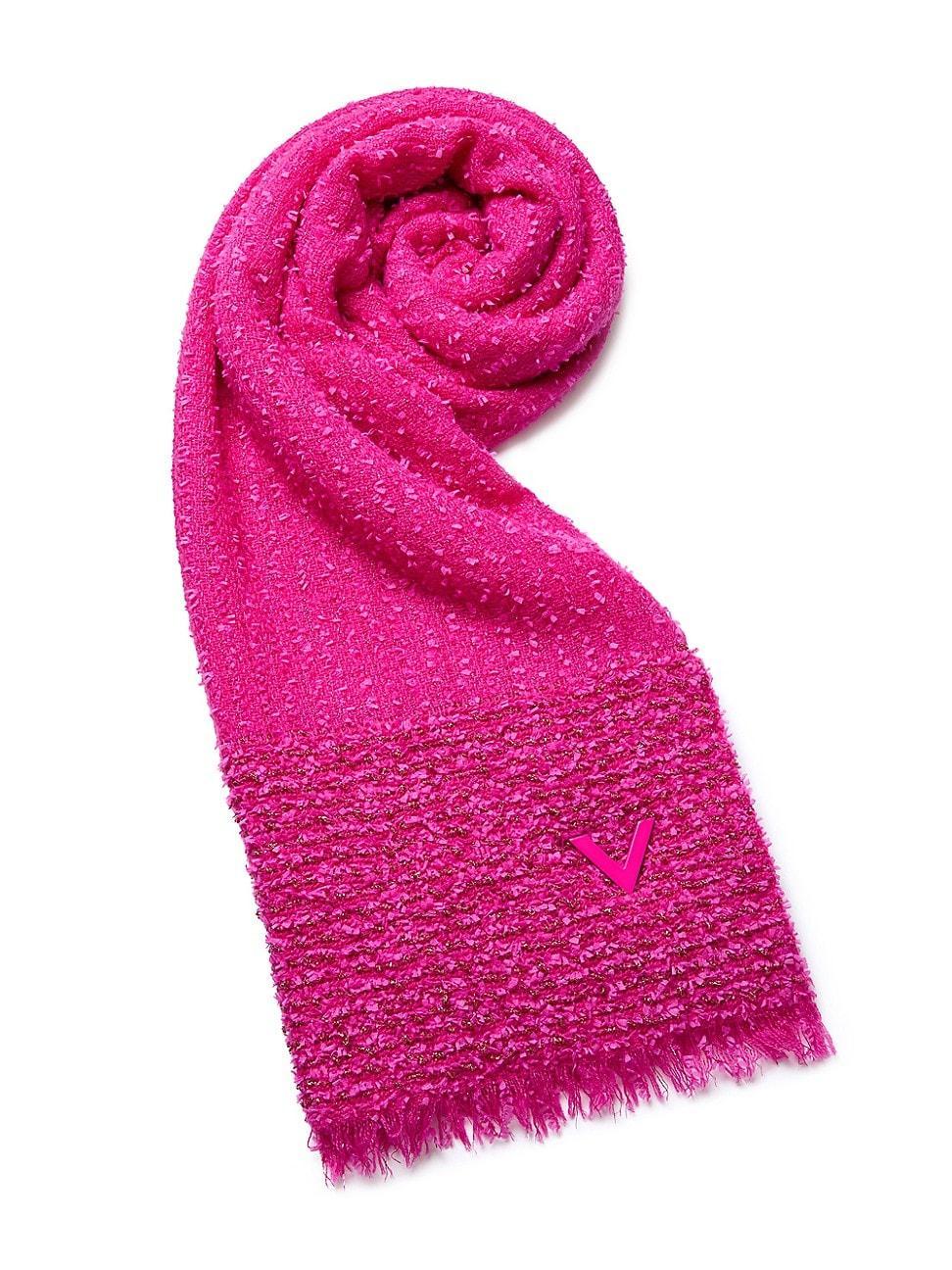 Womens V Detail Scarf in Cashmere Blend product image