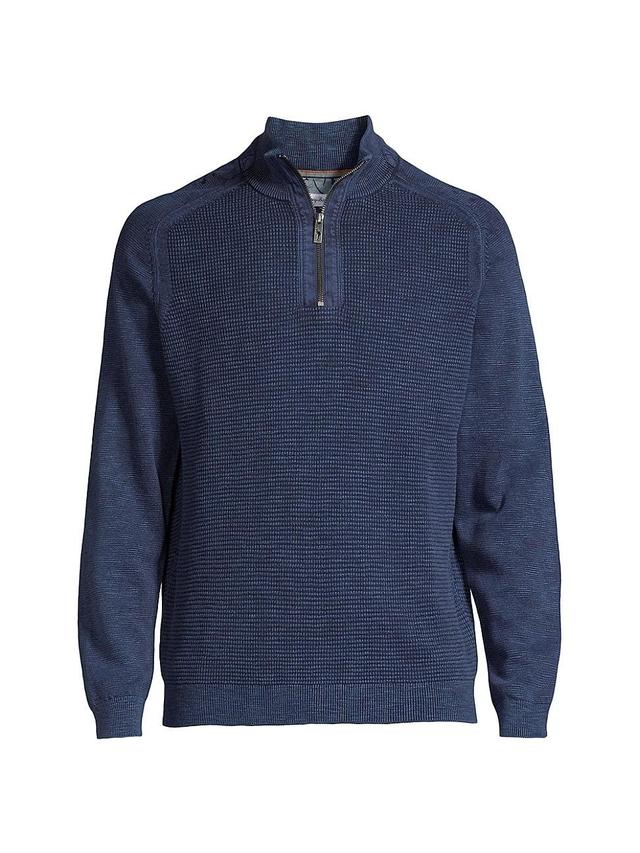 Mens Tidemark Half-Zip Sweater Product Image