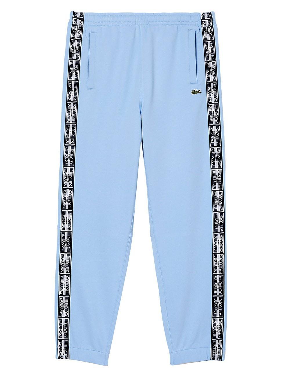 Mens Logo Tape Relaxed-Fit Sweatpants Product Image