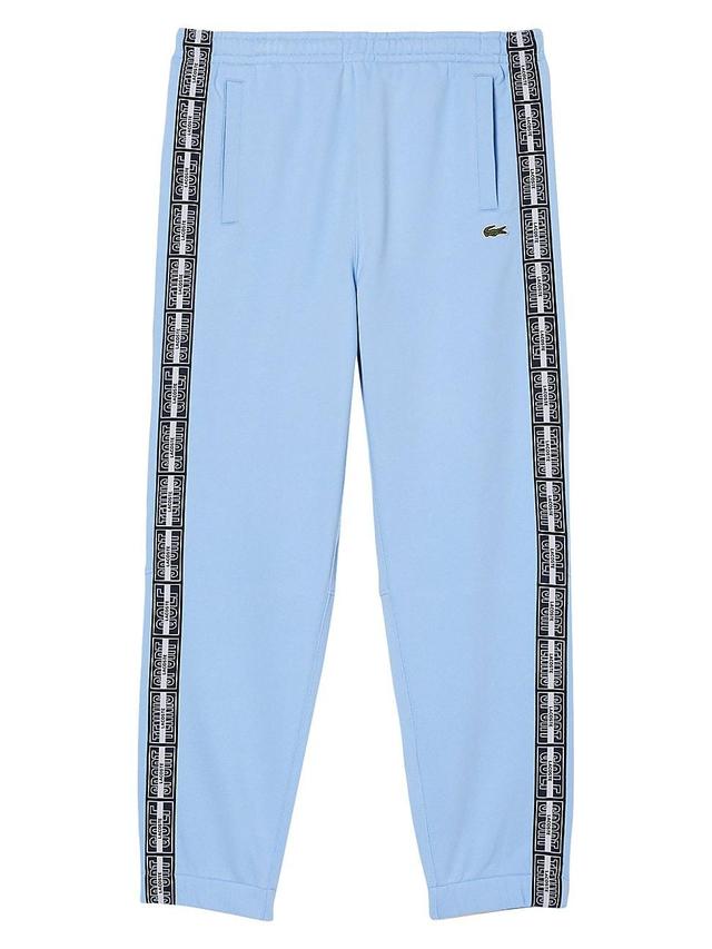 Mens Logo Tape Relaxed-Fit Sweatpants Product Image