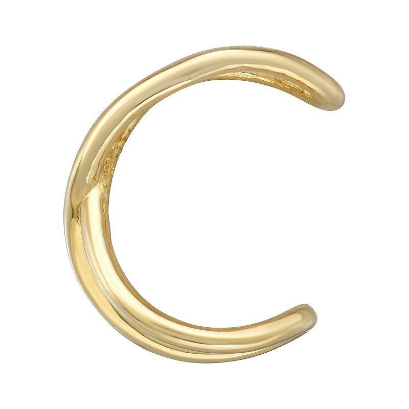 Womens Unbranded 14K Gold Ear Cuff, Womens, Yellow Product Image