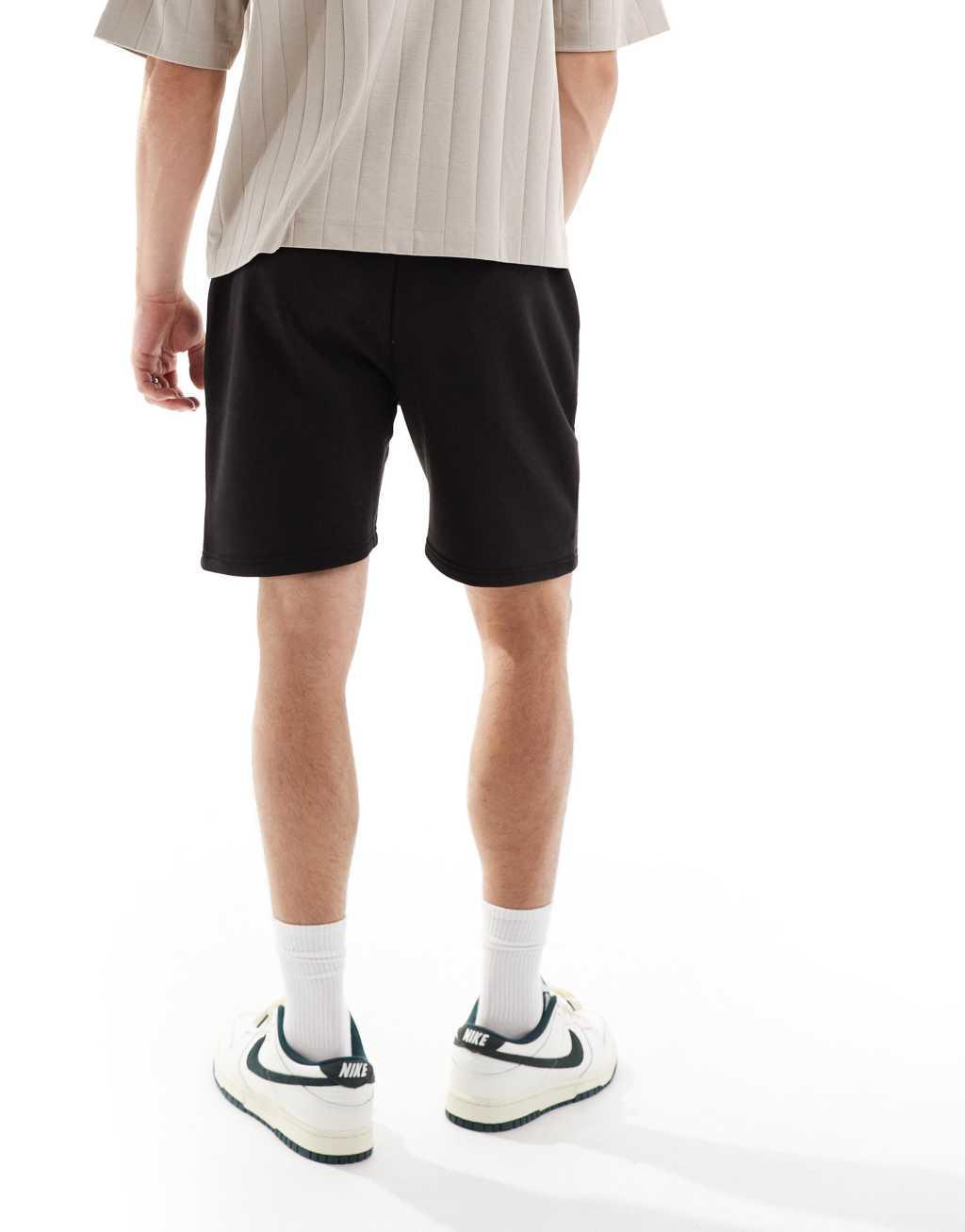 DTT jersey shorts in black Product Image