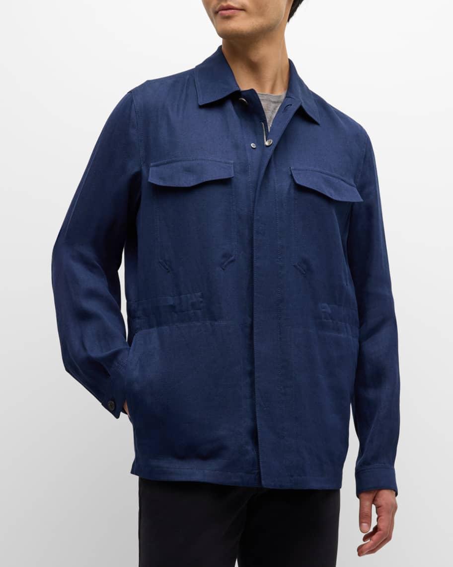 Men's Oasi Linen Field Jacket Product Image