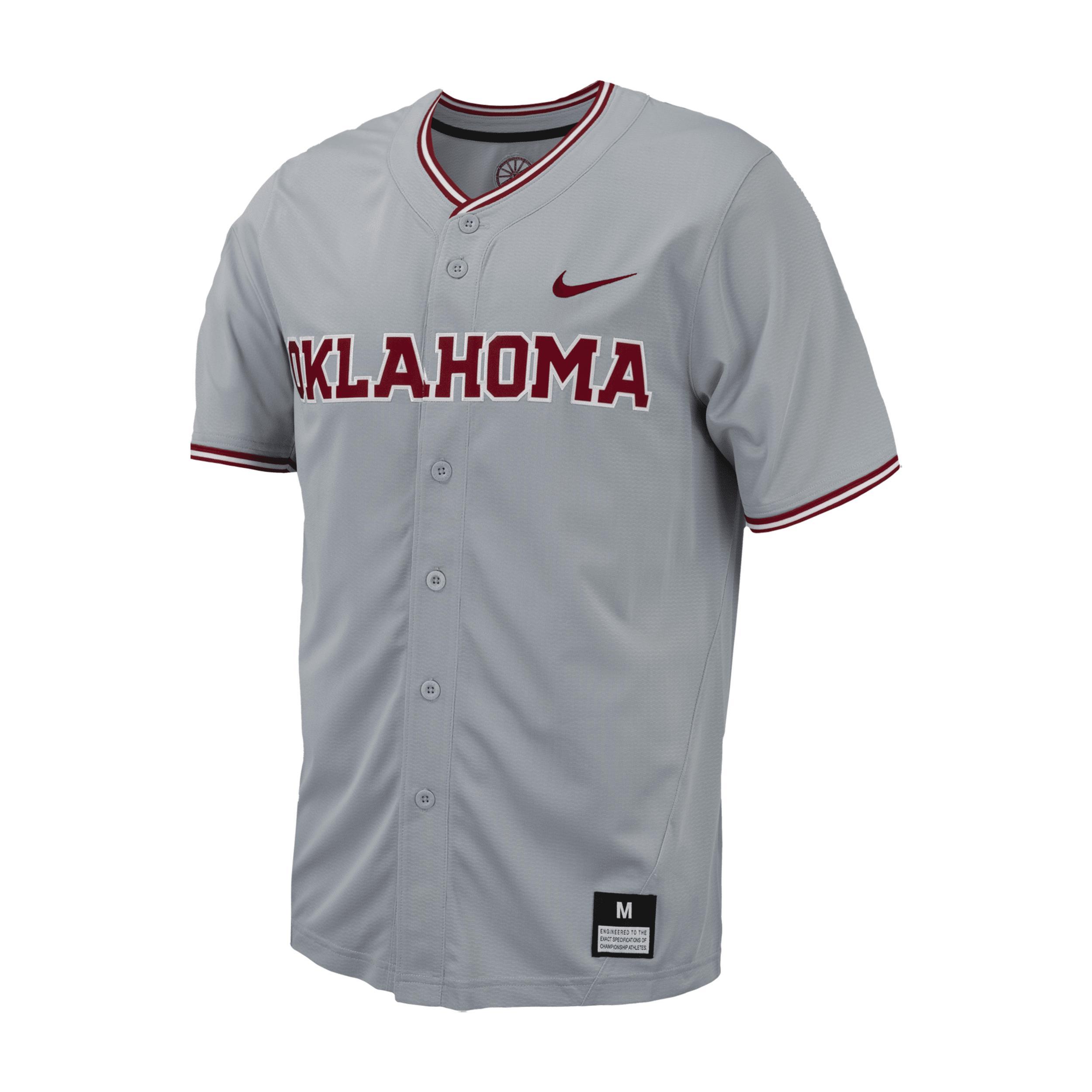 Oklahoma Nike Men's College Replica Baseball Jersey Product Image