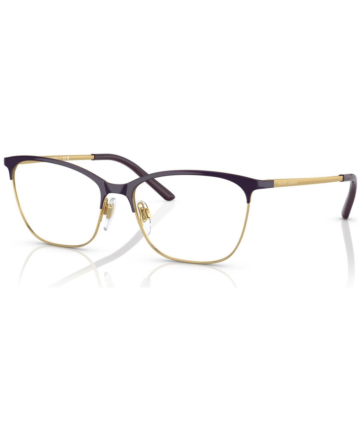 Ralph Lauren Womens Eyeglasses, RL5104 52 - Violet on Gold Product Image