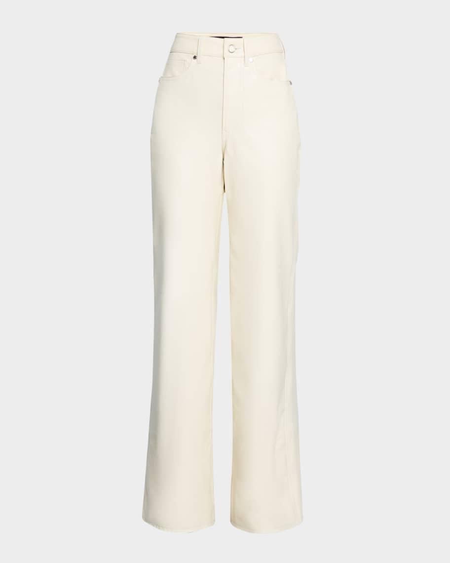 Taylor High-Rise Vegan Leather Jeans product image