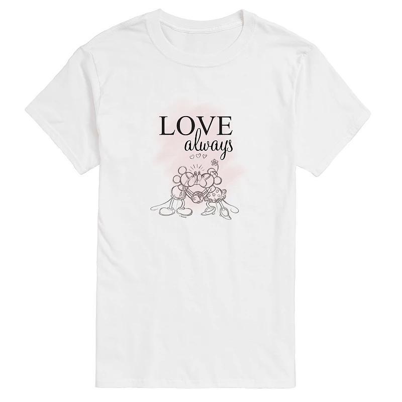 Disneys Mens Love Always Graphic Tee Product Image