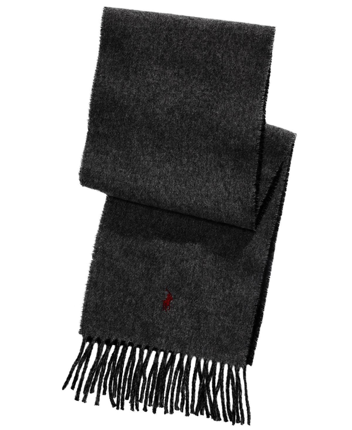 Polo Ralph Lauren Mens Classic 2-In-1 Reversible Scarf - Navy Product Image