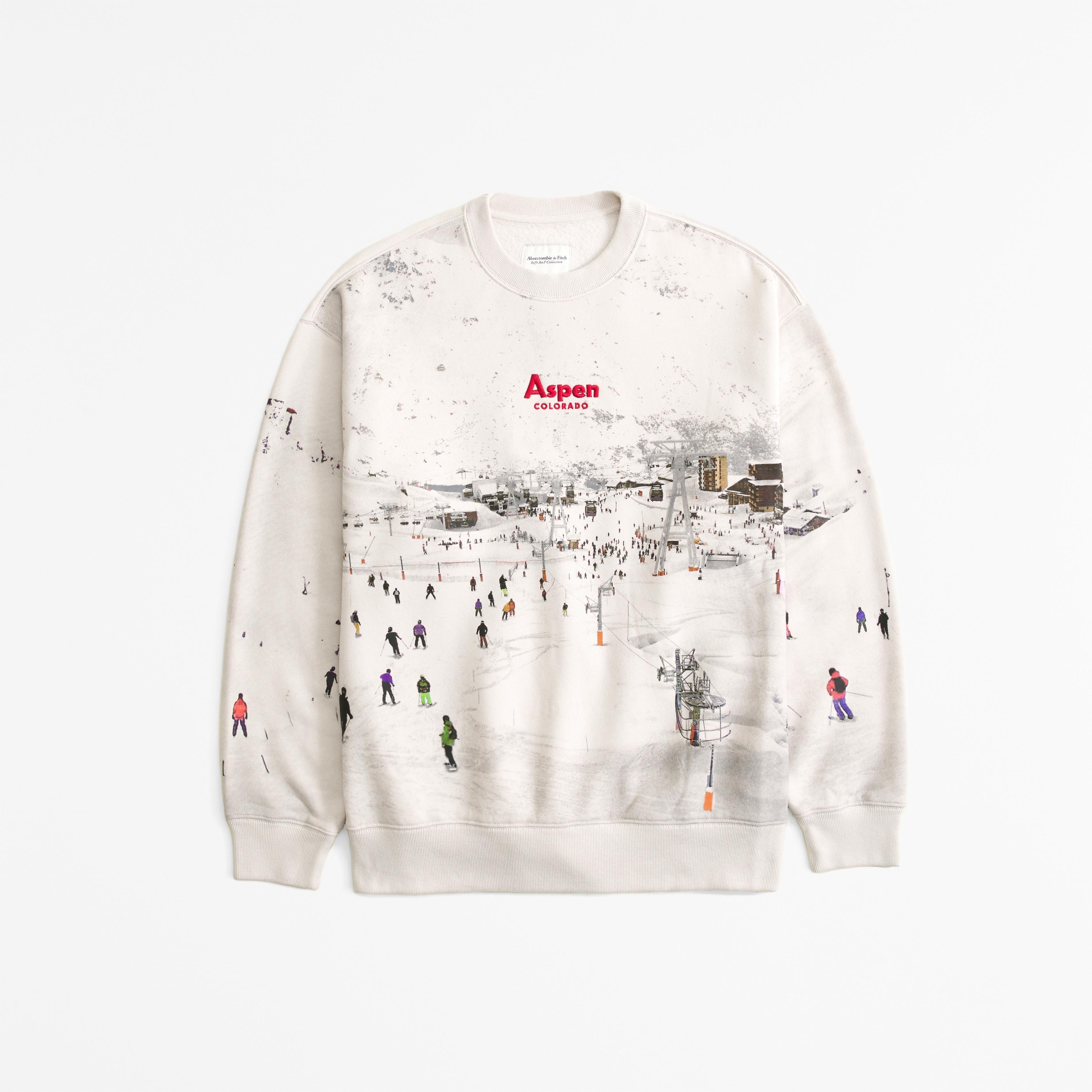 Ski Destination Vintage Sunday Crew Product Image