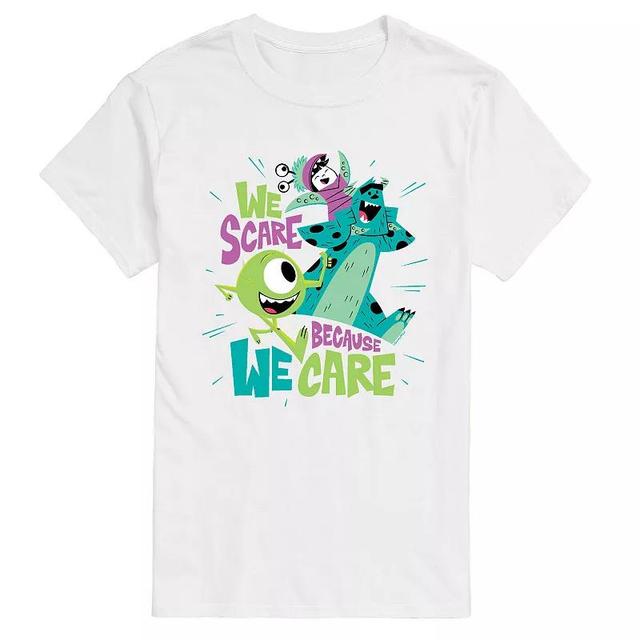 Disneys Monsters Inc. Big & Tall We Scare Graphic Tee, Mens Product Image