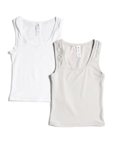 2Pk Airlite Pure Love Tanks For Women Product Image