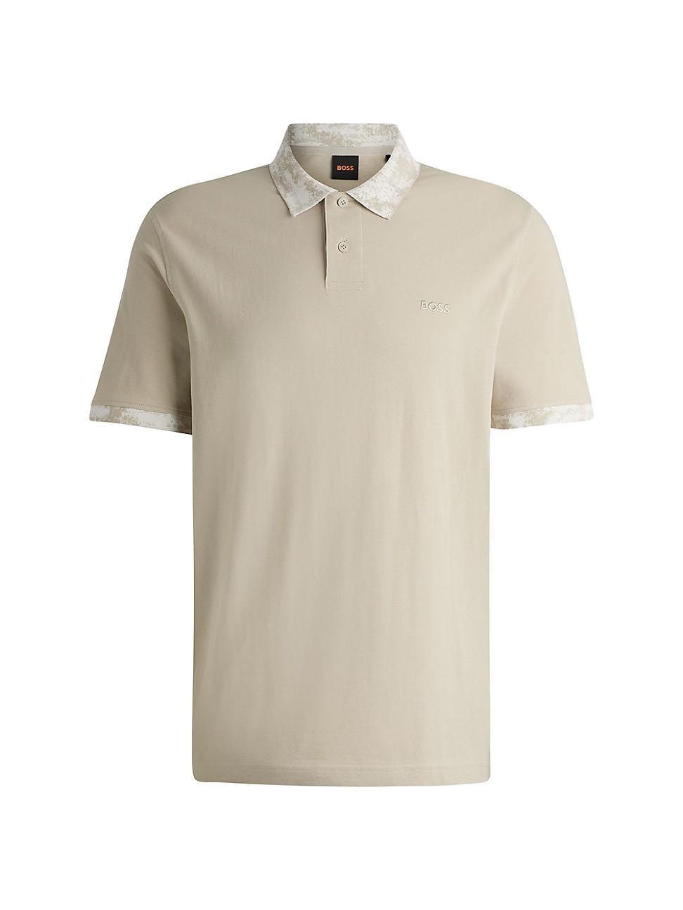 Mens Cotton-Piqu Polo Shirt product image