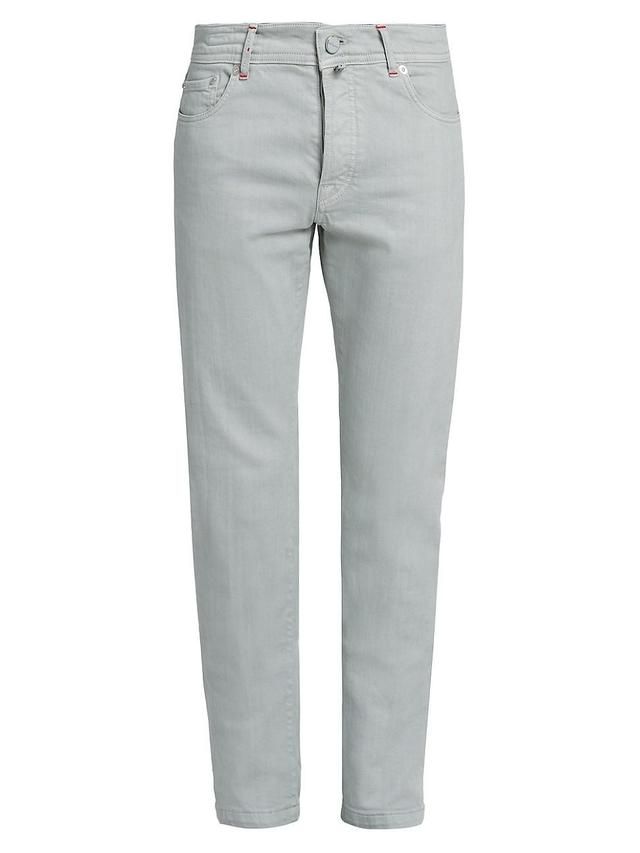 Mens Cotton Five-Pocket Trousers Product Image