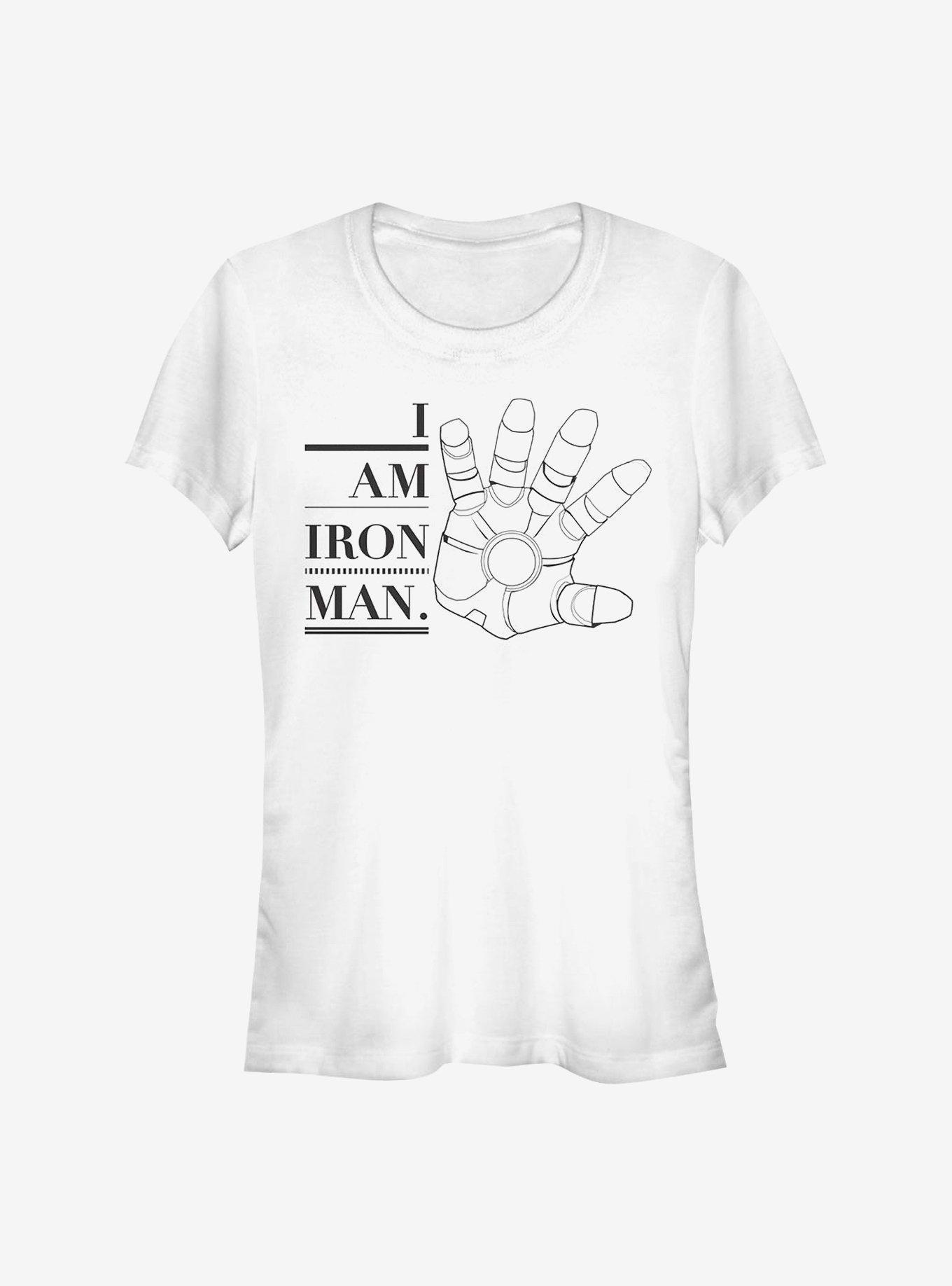 Marvel Iron Man Iron Hand Girls T-Shirt Product Image