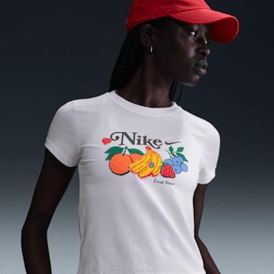 Nike Sportswear Chill Knit Women's Slim Cropped T-Shirt Product Image