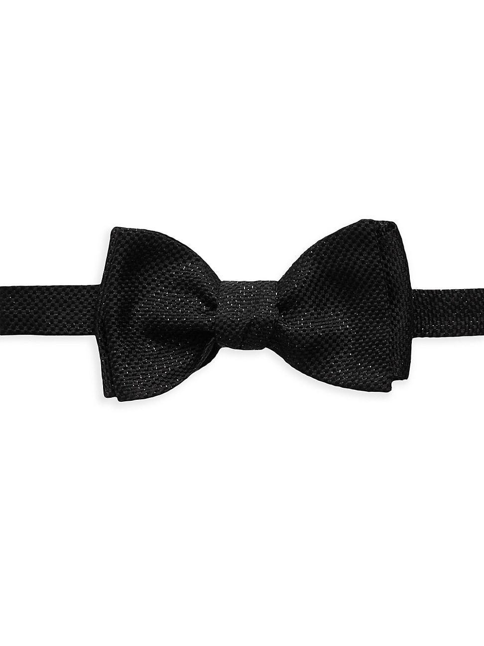 Mens Lurex Silk Self-Tied Bow Tie Product Image