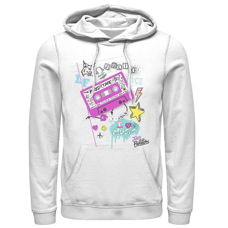 Mens Julie And The Phantoms Tape Deck Mashup Hoodie Product Image