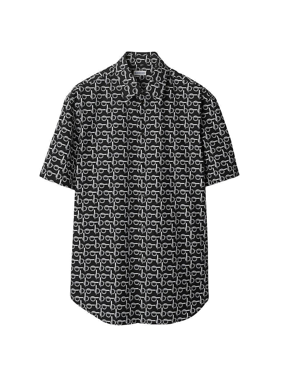 Mens Horsebit Cotton Shirt Product Image