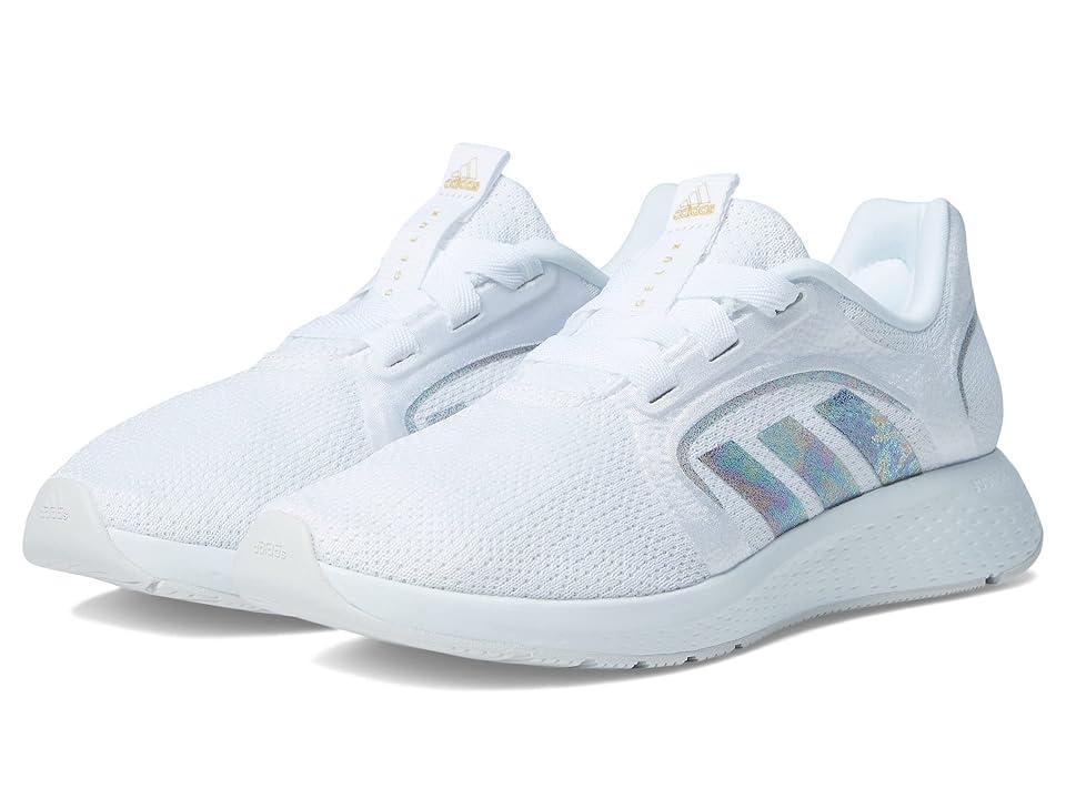 adidas Running Edge Lux 5 White/Matte Gold) Women's Shoes Product Image