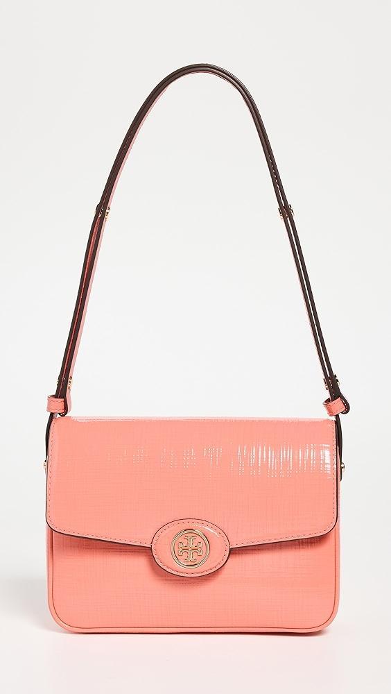 Tory Burch Robinson Crosshatched Convertible Shoulder Bag | Shopbop Product Image