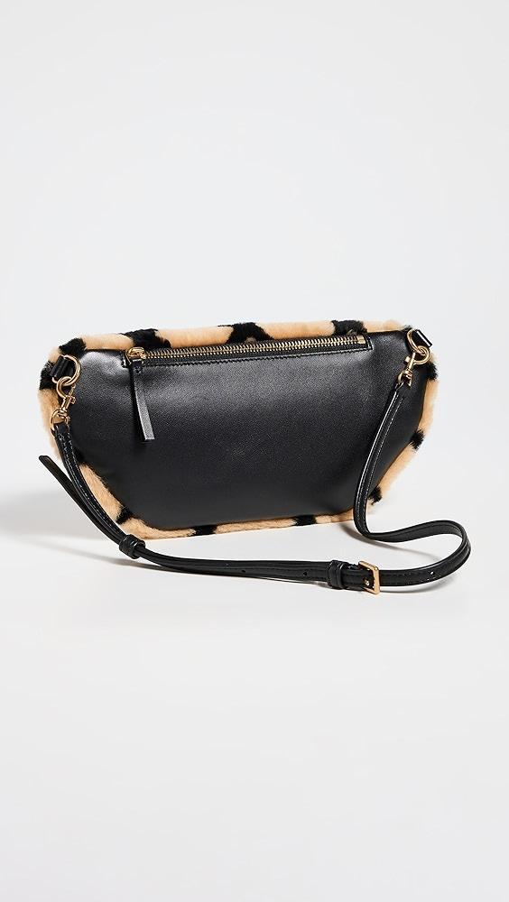 Tory Burch Fleming Shearling Belt Bag | Shopbop Product Image