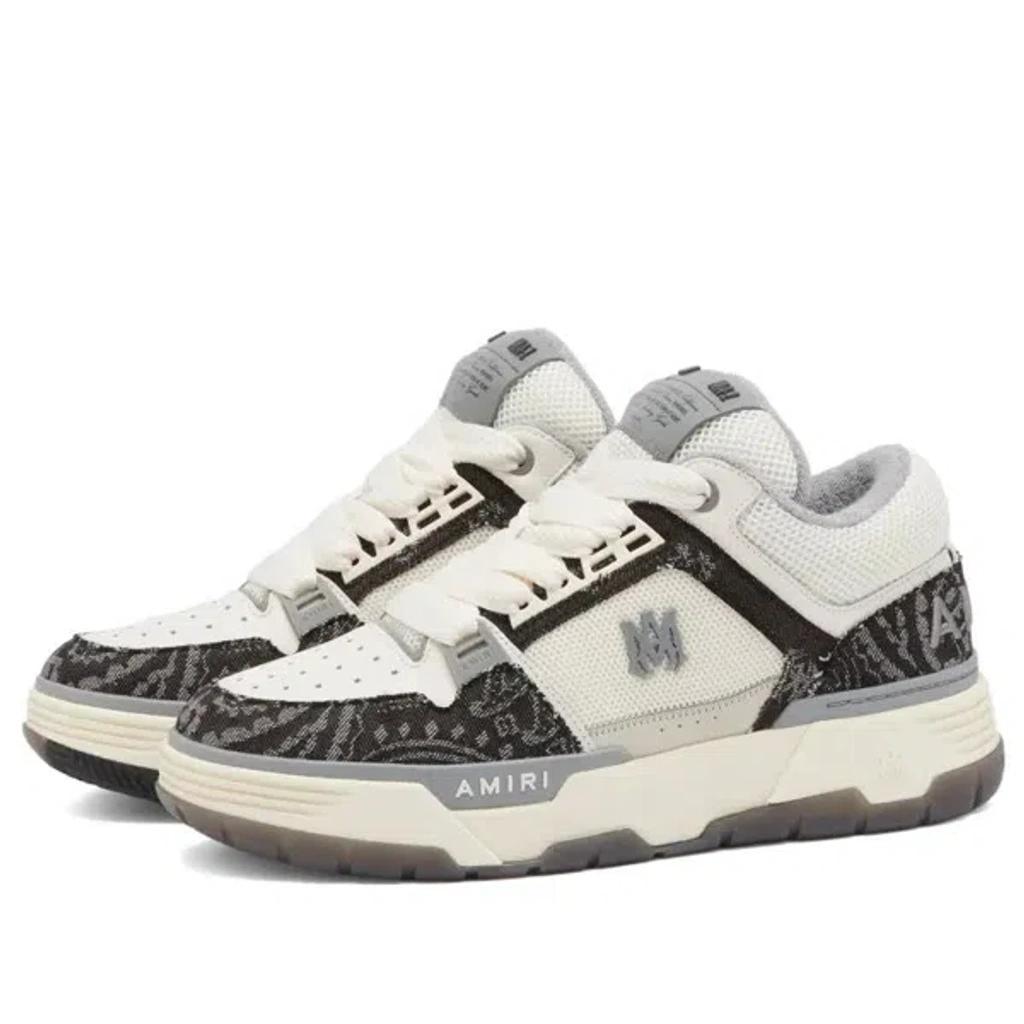 AMIRI Bandana Denim Ma-1 Sneaker In Multicolor Product Image