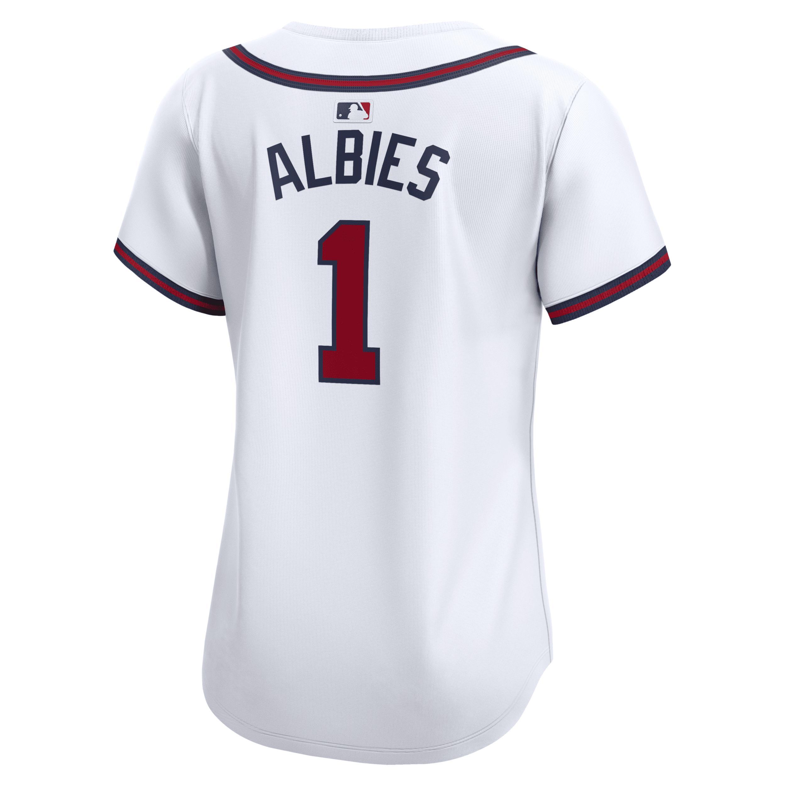 Ozzie Albies Atlanta Braves Nike Women's Dri-FIT ADV MLB Limited Jersey Product Image