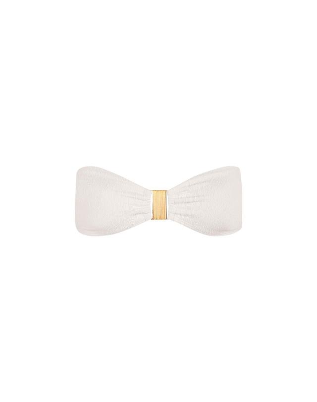 Firenze Becky Bandeau Top - White Product Image