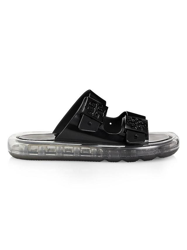 Womens Buckle Bubble Jelly Sandals Product Image