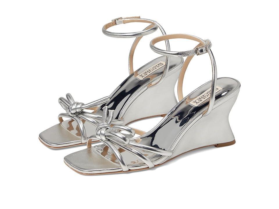 Badgley Mischka Womens Luciana Ankle Strap Wedge Sandals Product Image