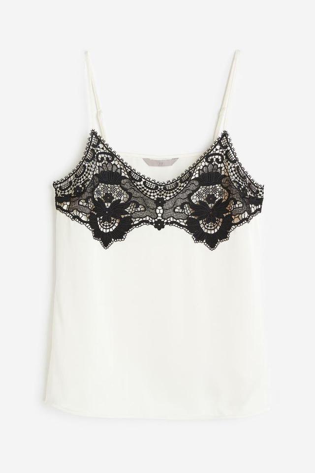 Lace-trimmed Camisole Top Product Image