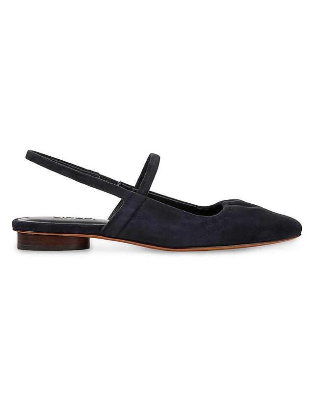 Womens Venice Leather Flats Product Image