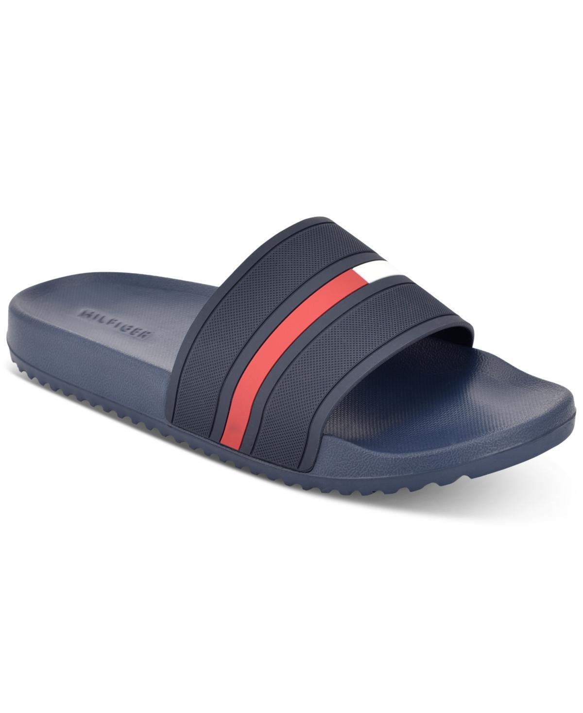 Tommy Hilfiger Mens Redder Flag Logo Pool Slide Sandals Product Image