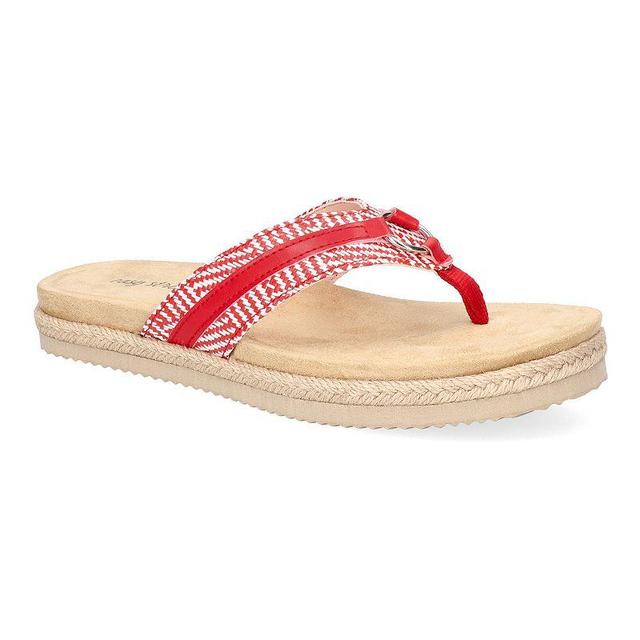 Easy Street Starling Womens Comfort Thong Sandals Product Image