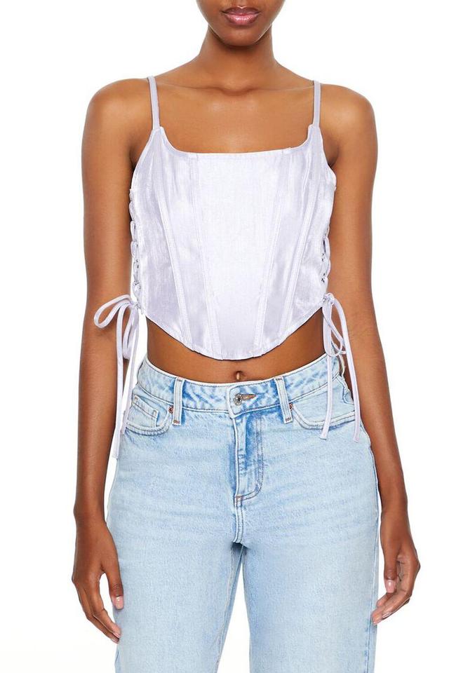 Lace-Up Corset Cami | Forever 21 Product Image