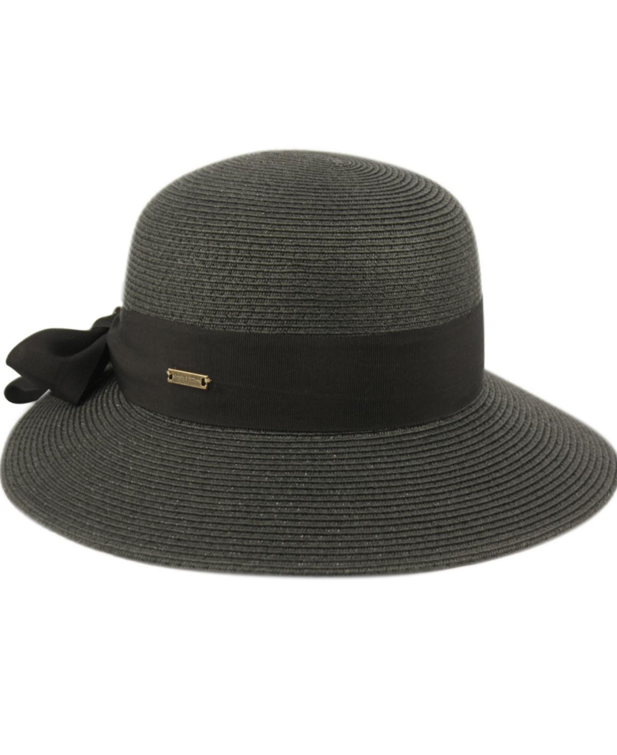 Angela & William Womens Brimmed Beach Sun Straw Hat product image