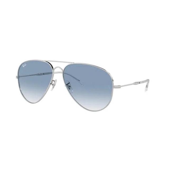 RAY BAN Old Aviator 58mm Gradient Sunglasses In Silver Product Image