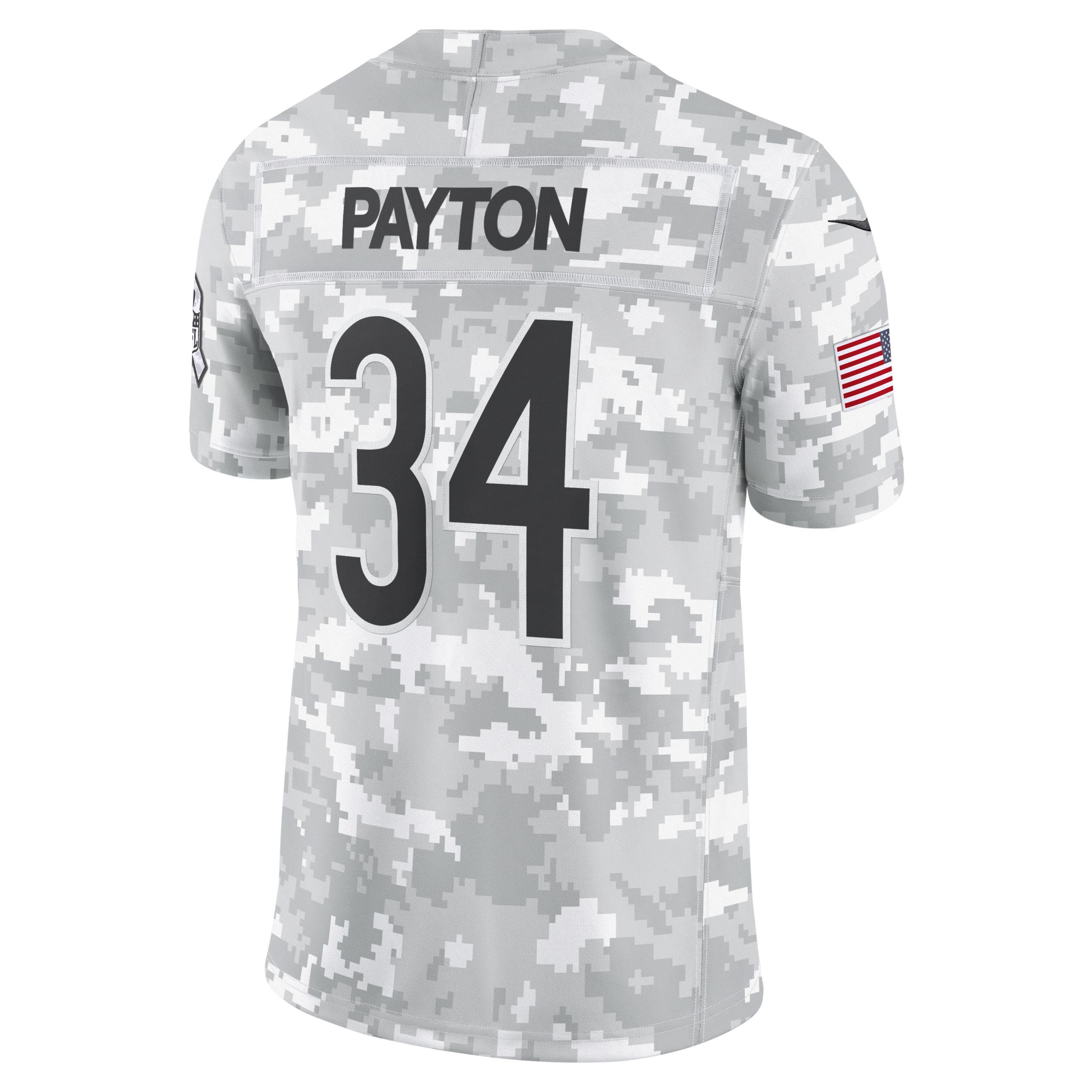 Walter Payton Chicago Bears Salute to Service Nike Men's Dri-FIT NFL Limited Jersey Product Image