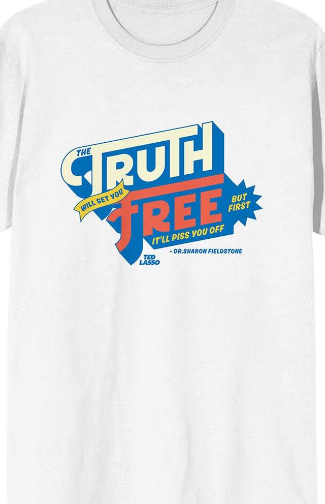 Men's Ted Lasso The Truth Will Set You Free T-Shirt Product Image