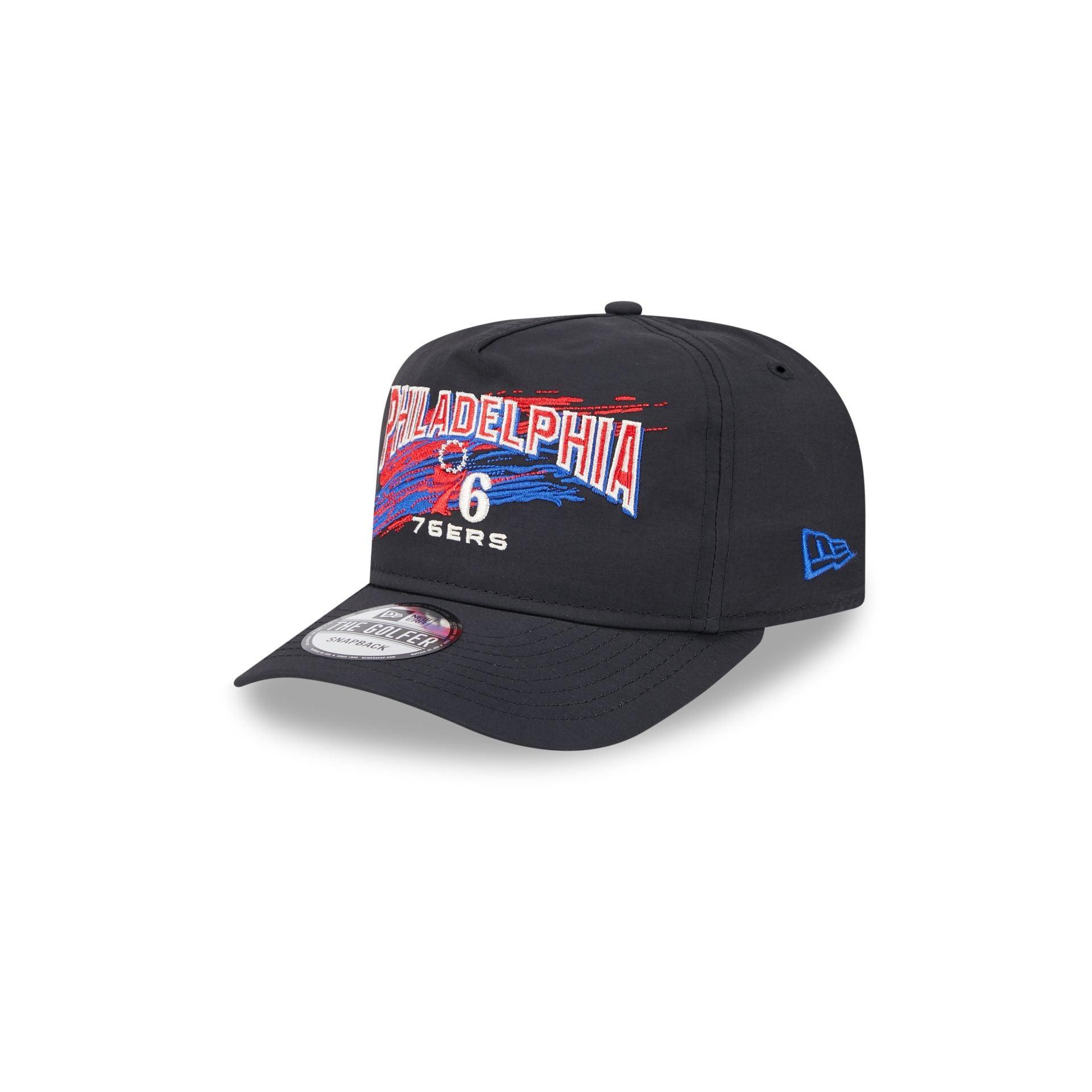 Philadelphia 76ers Throwback Brush Golfer Hat Male Product Image