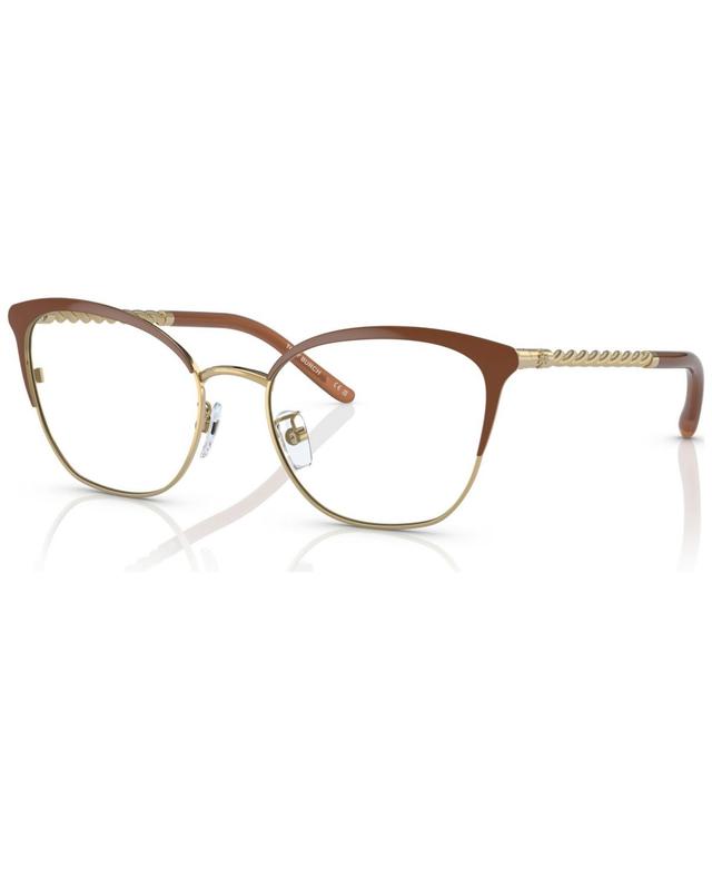 Tory Burch Womens Eyeglasses, TY1076 51 - Shiny Gold, Camel Product Image