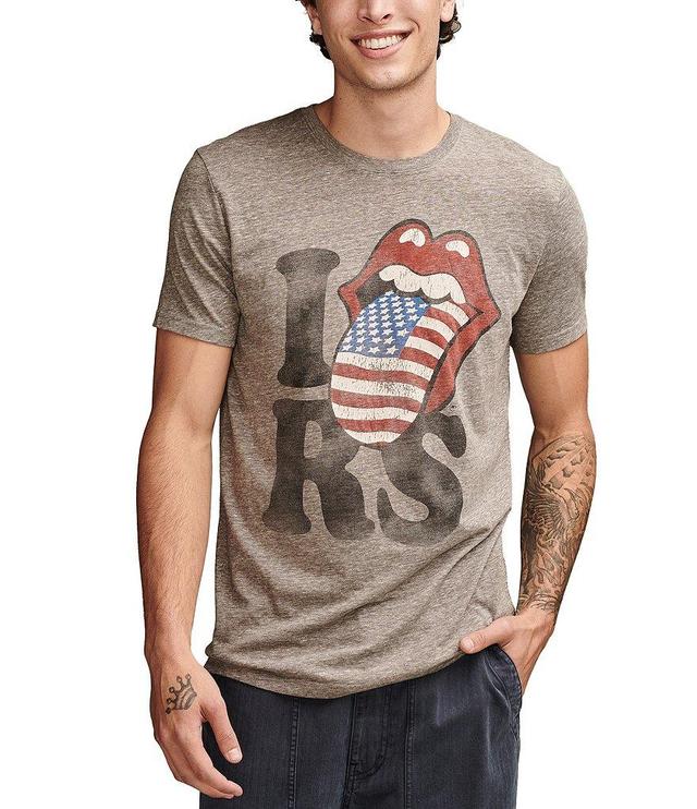 Lucky Brand Short Sleeve Rolling Stones T-Shirt Product Image