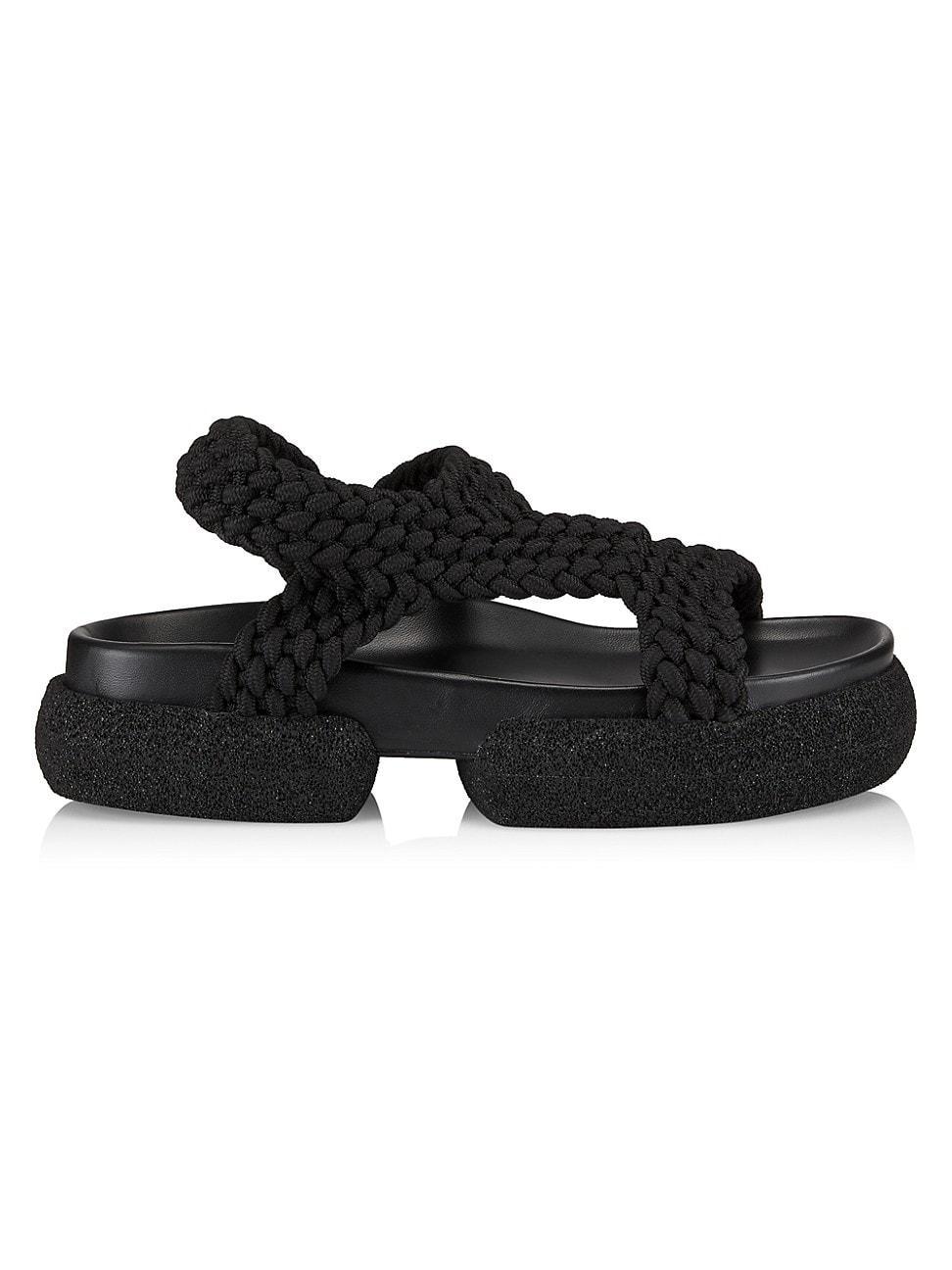 Womens Woven Chunky Sandals product image