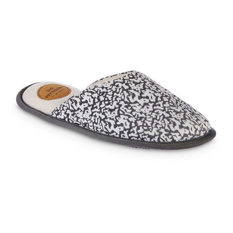 isotoner Spectra Womens Scuff Slippers Grey Product Image