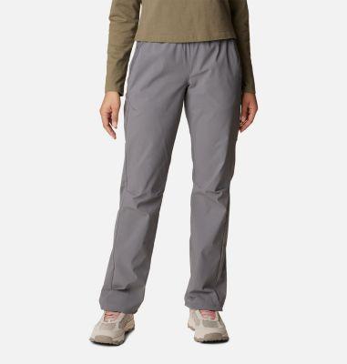 Columbia Leslie Falls Pants (City Grey) Women's Clothing Product Image