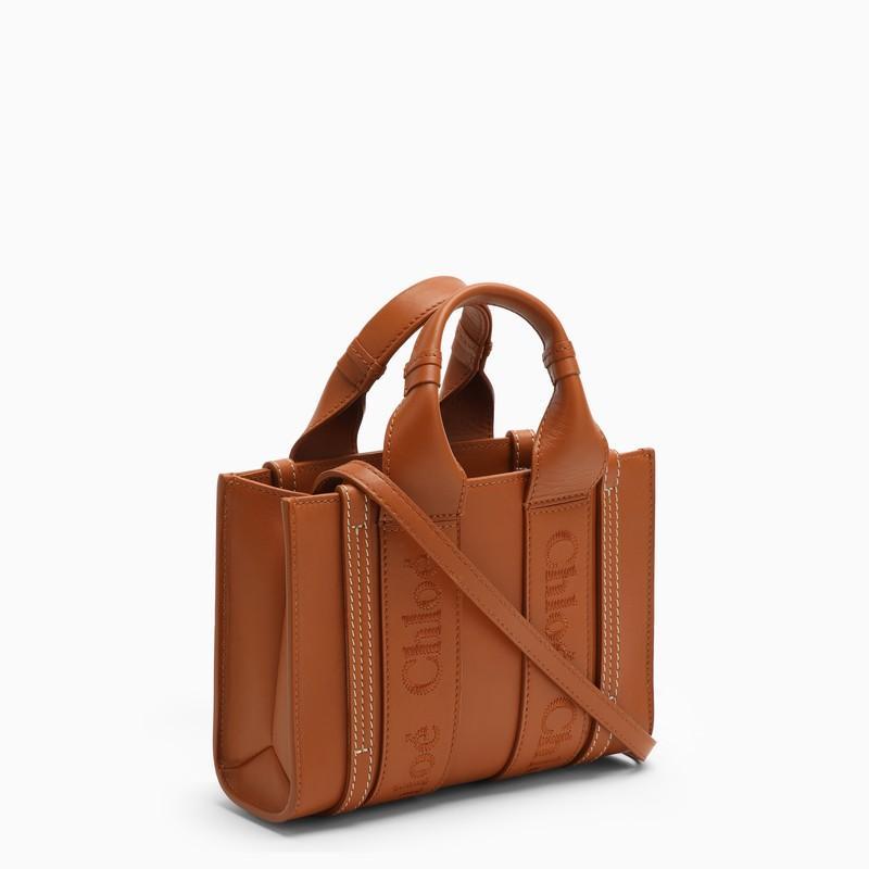 Woody Mini Handbag In Brown Product Image