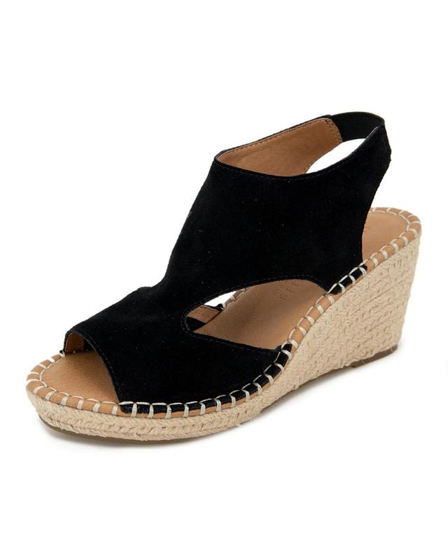 Gentle Souls by Kenneth Cole Womens Cody Slingback Espadrille Wedge Sandals Product Image