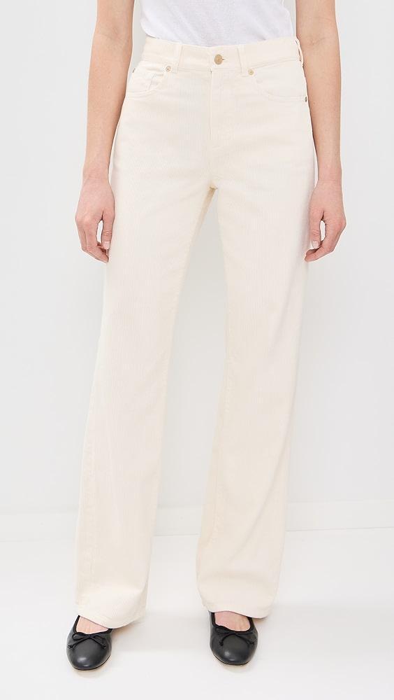 7 For All Mankind Tess Corduroy Trousers | Shopbop Product Image